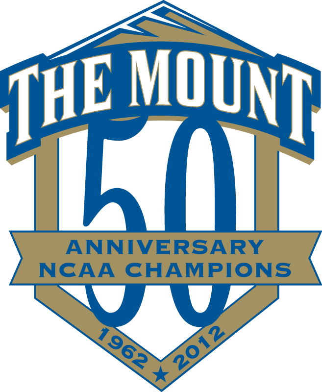 Mount St. Marys Mountaineers 2012 Anniversary Logo v2 diy iron on heat transfer